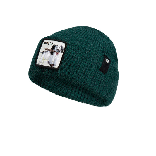 Goorin Kinder-The Playful Beanie Mini-Guard-dark green