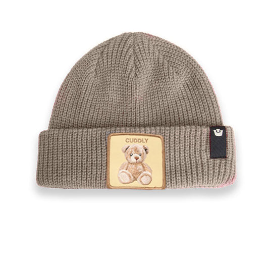 Goorin Children's The Cuddly Beanie Mini Biscuit Taupe