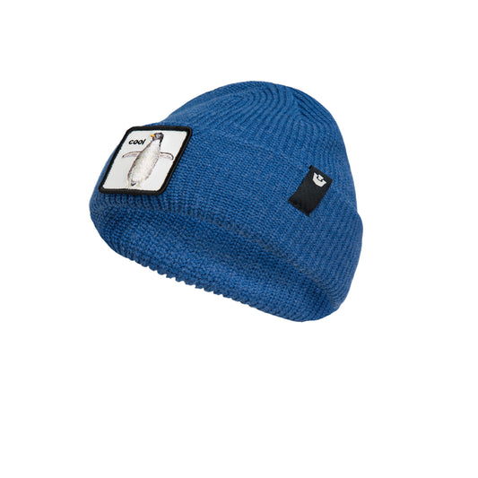 Goorin Kinder-The Penguin Beanie Mini-Royal-blue